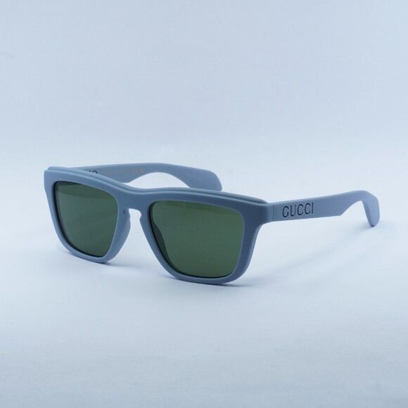 NEW GUCCI GG1571S 003 MATTE LIGHT BLUE/GREEN SUNGLASSES - Picture 9 of 11